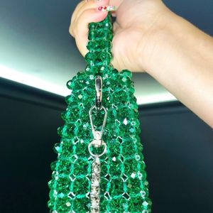 Green Crystal Bag💚💚