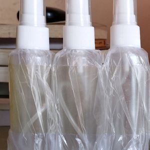 New (3 Pcs) 50 ml Spray Bottles