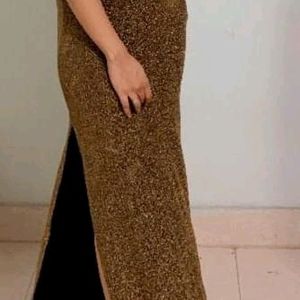 Gold Simari Gown