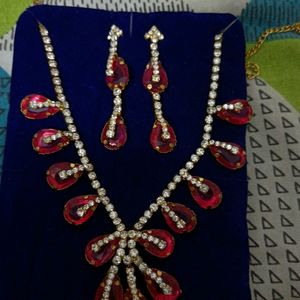 Pink Jewellery Set