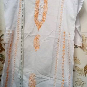 Thread Work Cotton Kurti