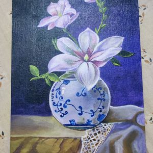 Flower Canvas Painting