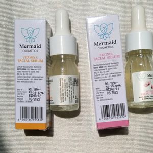 Mermaid Retinol And Vitamin C Serum Combo