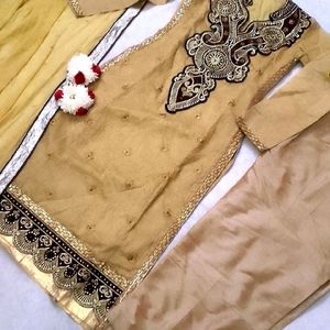 Pakistani Patch Work  Suit Set