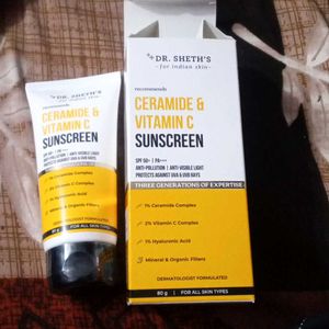 Dr Seth Sunscreen SPF 50+ New Sealed Tube No Coin