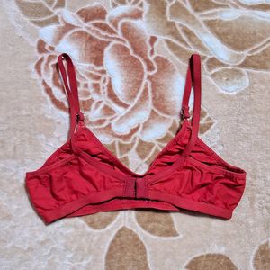 Red Cotton Bra❤️