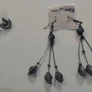 Oxidised Earrings