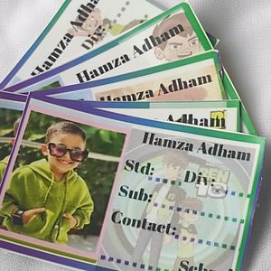 Customized Name Slips For 30