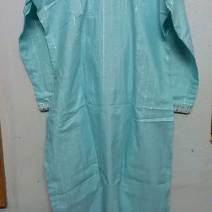 sky blue kurti