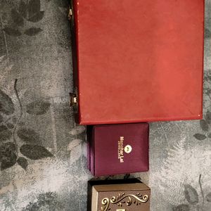 Necklace Box With Free Ring And Pendant Case