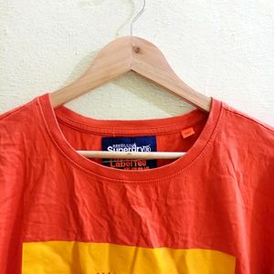 Orange Oversized T-shirt