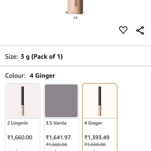 Clio Kill Cover Airy-Fit Concealer 4 Bo Ginger