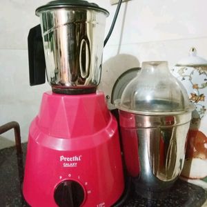 Preethi Galaxy Mixer Grinder 750 Watt With 2 Jars