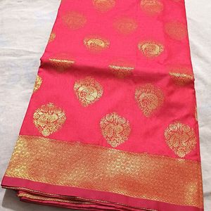 💥🆕️ Red Soft Silk Saree