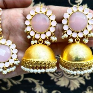 Brass Jhumka Maangtika Set(Pick Any 1)