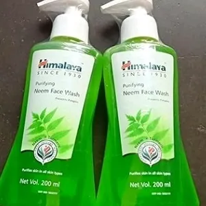 Himalaya PURIFYING NEEM FACE WASH 200ml each Combo