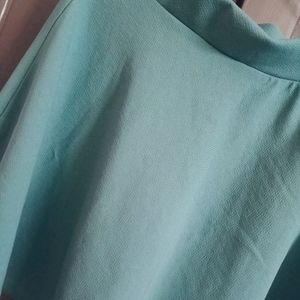 Sea Green Short Skirt