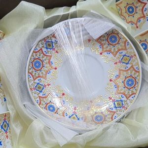 6 CUP And Plate Set