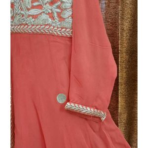 CREPE ANARKALI SUIT