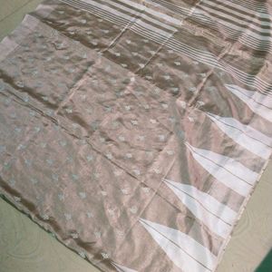 Silver Zaree Women Saree