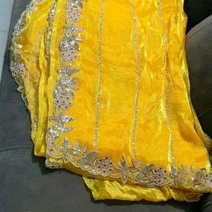 Beautiful handwork  New Saree