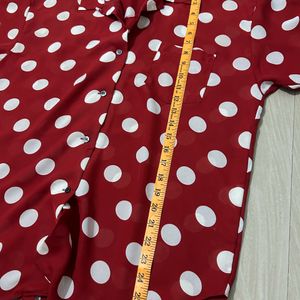 Vintage Polka Dot Shirt