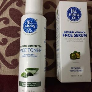 Face Serum And Toner