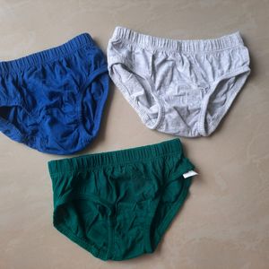 Boys Brief (Pack Of 3 ) For 2-4 Yrs