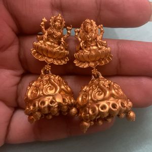 🎀Golden Jhumkha Earring 🎀