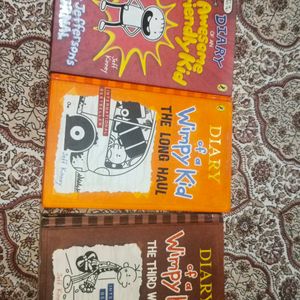 Dairy Of A Wimpy Kid 3 Books Set