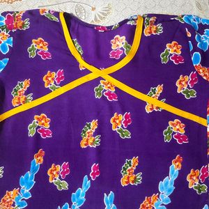 Women Beautiful Stylish Purple Kurti 💜 ✨️