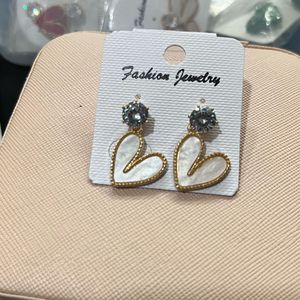 Pack Of 4 Heart Earrings