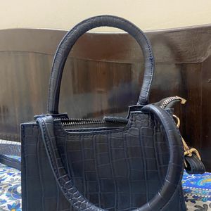 Dark Blue Sling Bag