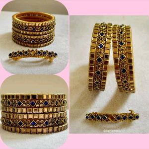 Customized Silk Thread Bangles With Free Gift