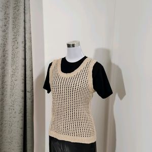 Crochet Woolen Vest