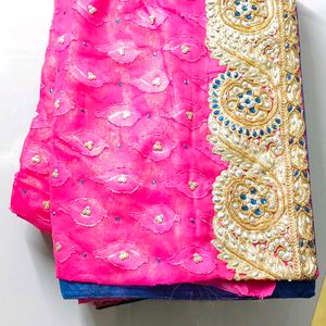 Women Heavy Stone Work Saree