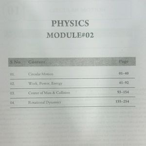 Allen Physics Modules