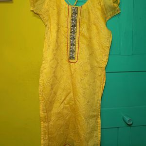 Mustard Yellow Women Suit