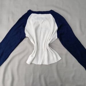 New Korean Crop Winter Wear Wool Top