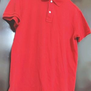 Red T-shirt For Boy & Men 40 Chest (Large)