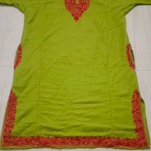 Kashmiri Embroided Kurta / Firan For Women