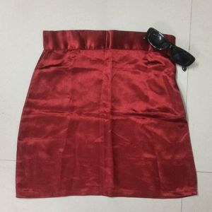 Lachicpick Satin Skirt