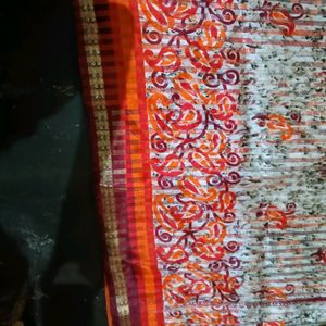 Women Cotton Silk Saree