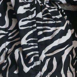 Zebra Print Top