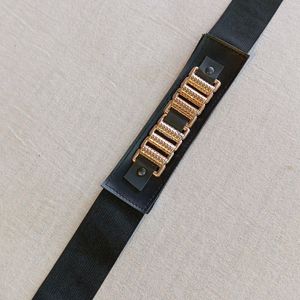 Black Stretchable Belt