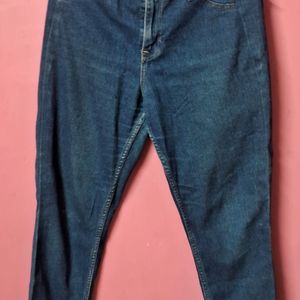 Skinny Regular Waist Ankle Jeans By H&M