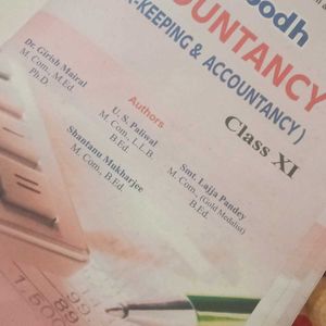 Accountancy Book Class 11th