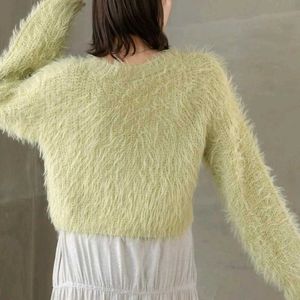 Pinteresty Fur Knitted Jumper