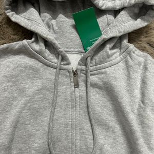 H&M Grey Zipper