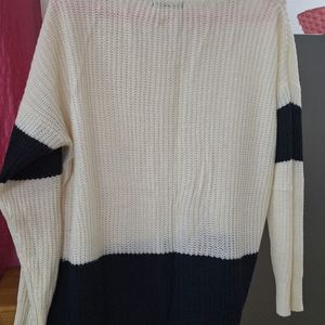 Oversized Knitted Sweatshirt